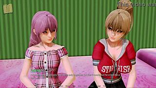 Harem Hotel 62 with Hotel Hentai Anime Game Action!