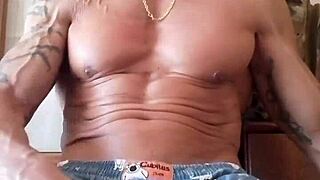 Yo, check me jerking my huge cock with a massive cum finish!