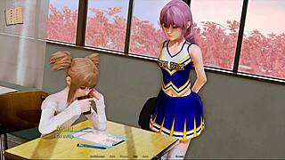 Harem Hotel 62 with Hotel Hentai Anime Game Action!