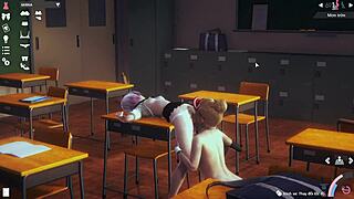 Properly wearing a condom in hentai anime.