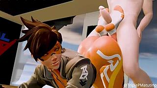 Intense 3D Animated Footjob Feet Compilation in Hentai SFM