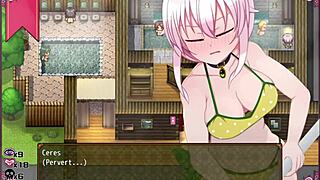 This confused witch strips in the men's bathroom hentai