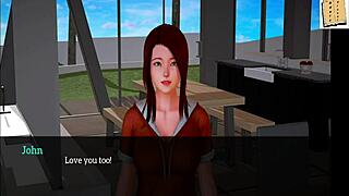 my new family game with homemade teen 18+ fun