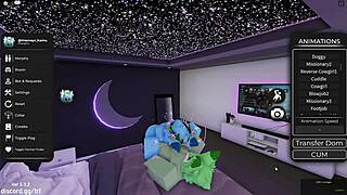 roblox furry gay characters engage in oral fun