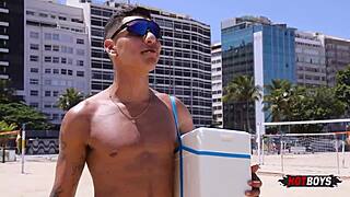 i sucked the cock of the popsicle seller i met on the beach.