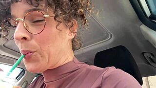 Amateur video of a steamy encounter with a MILF who is a fast food employee
