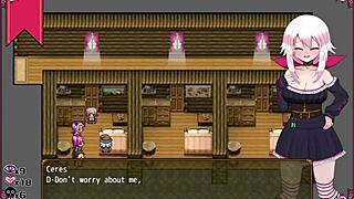 This confused witch strips in the men's bathroom hentai