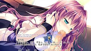 Hime and Otome's Jealousy Love Route Scene with Subtitles