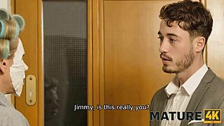 mature4k her seduction with shaved pussy and tits