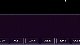 city of secret pt 3 - horny slut exposes herself to class and defeats first boss in hentai gameplay