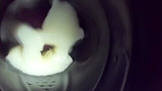 Can you feel the mess inside my fleshlight with this creampie?