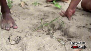 Beach Orgy Part 2 With Monster Cocks?