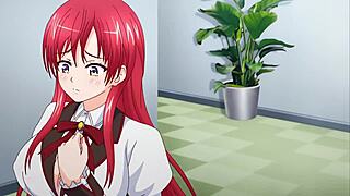 Rio Teaches Sex Lessons with Handjob, Blowjob, and Creampie in Dearest Blue.