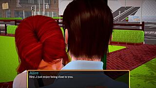 my new family episode 308 with teen redhead cartoon.