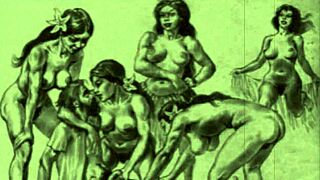 Vintage Erotic Drawings From Antique Retro Hentai Anime