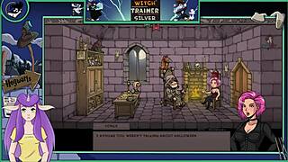 Witch trainer silver part 19 in cartoon anime game