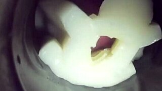 There is a creampie inside my Fleshlight