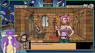 Witch trainer silver part 19 in cartoon anime game