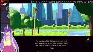 Frannie Fazclaire's Big Tits And Boobs In Hentai Action