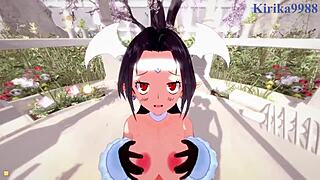 Marlene and Melodia having intense creampie sex in Disgaea POV