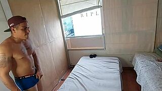 My brother spies on me banging my passive boyfriend in wild orgy.