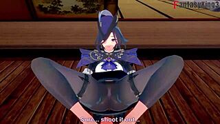 Clorinde Gives Blowjob In Genshin Impact Fantasy Scene