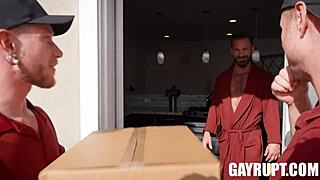 Blain Colt And Bruce's Hardcore Threesome Sex!