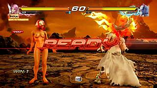 Tekken 7 Alisa Naked Boobs in 3D Game Battles