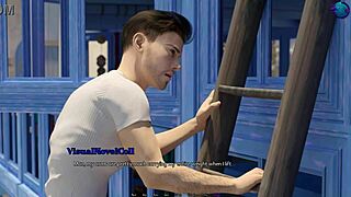 3D animated party game with hot girl interactions