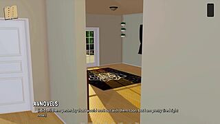 Intense clothes ripping in 3D cartoon ripples game