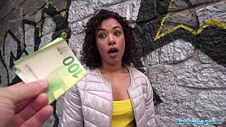 Rock paper scissors turns into hardcore outdoor banging, wow! 😍