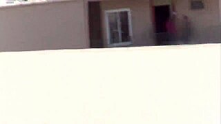 White Teen 18+ Gets Fucked By Two Guys In Public Places