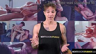 hairy fucker feels intense pleasure getting fucked by hot twink in missionary and doggystyle