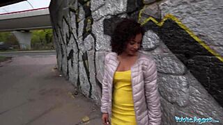 Rock paper scissors turns into hardcore outdoor banging, wow! 😍