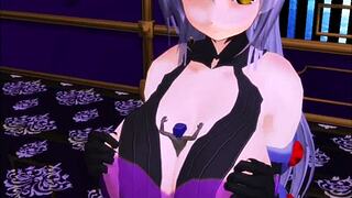 What happens in Girl B Hero part 34 with Selunelia 6?