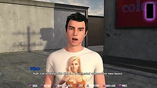 Naughty Redhead Desires My Big White Cock In Game