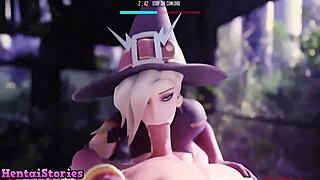 Teen turned into slut in hardcore 3D cartoon gameplay