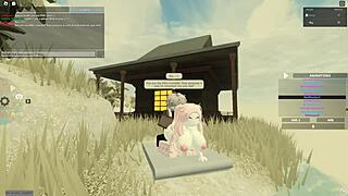 Big ass Roblox porn with deepthroat action
