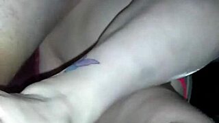 Amber Crider uses sexy feet on cock