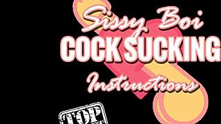 Sissy Boi Cock Sucking Instructions