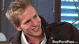 four horny twinks sucking dicks 😈