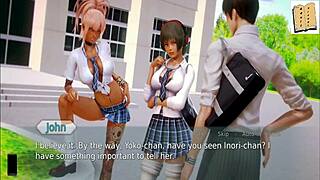 In Academy 74, the hentai anime game unfolds with epic battles and storylines.