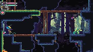 I dominated in the Flip Witch Pixel Hentai Game Ep 6, giving a femdom creampie in the forest