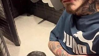 us exploring bathrooms in the usa with some fetish fun.