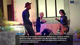 blonde cartoon girlfriend naked in bath gameplay part 35