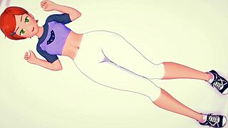 gwen hentai 3d esta lista para divertirse en la cama version adulta big ass parody anime