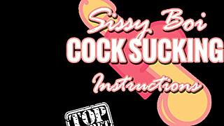 Sissy Boi Cock Sucking Instructions