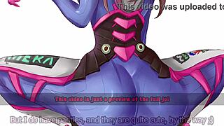 D.Va, want to play my edging game with light femdom and multiple endings?