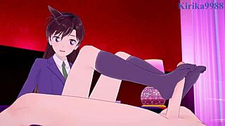 ran mouri and sonoko suzuki have intense creampie sex in this detective conan hentai