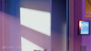 harptoad bends starfire over for deepthroat and big cock fucking